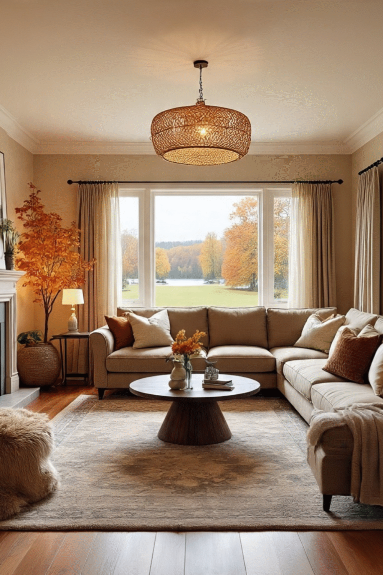 15 Cozy Fall Living Room Decoration Ideas for 2025