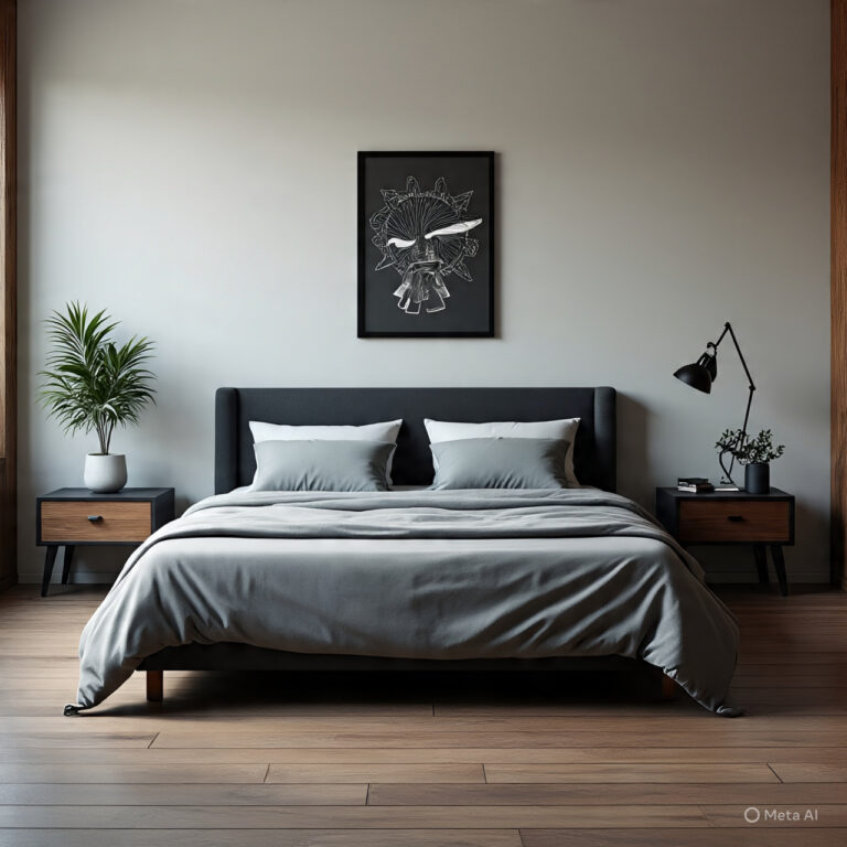 From Minimalist to Industrial: 20 Stylish Men’s Bedroom Concepts